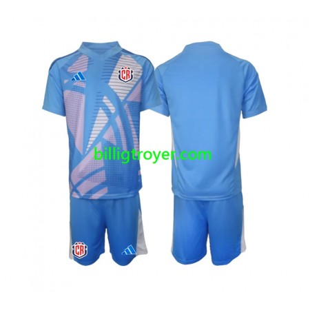 Billige Fotballdrakter Costa Rica Keeper Barn Hjemmedraktsett 2024 Kortermet